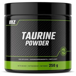 Taurine Powder 250g - Amino Acid Taurine 900 mg per Serving - 277 Servings per Pack - Diet Supplement - by MZ