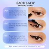 SACE LADY Black Stamp Eyeliner Makeup Waterproof Smudge-proof Double Head