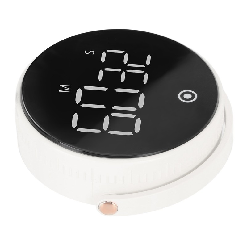 3in LED Digital Timer Rotatable Magnetic Low Noise ABS Shell