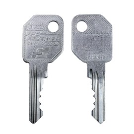 EVVA FPS Half Cylinder 27/10 | Lock Cylinder Profile Cylinder with Drill Protection | Brand Quality | Patent Protection up to 2041 | 5 Keys and Security Card