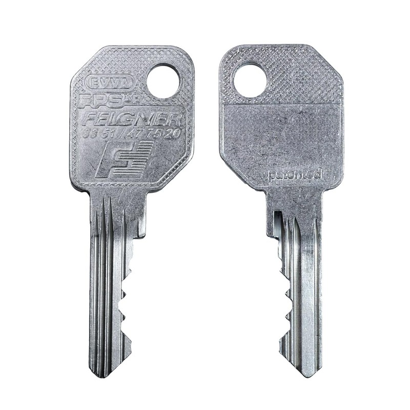 EVVA FPS Half Cylinder 27/10 | Lock Cylinder Profile Cylinder