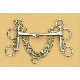 Centaur Stainless Steel Joint Tom Thumb Pelham Bit