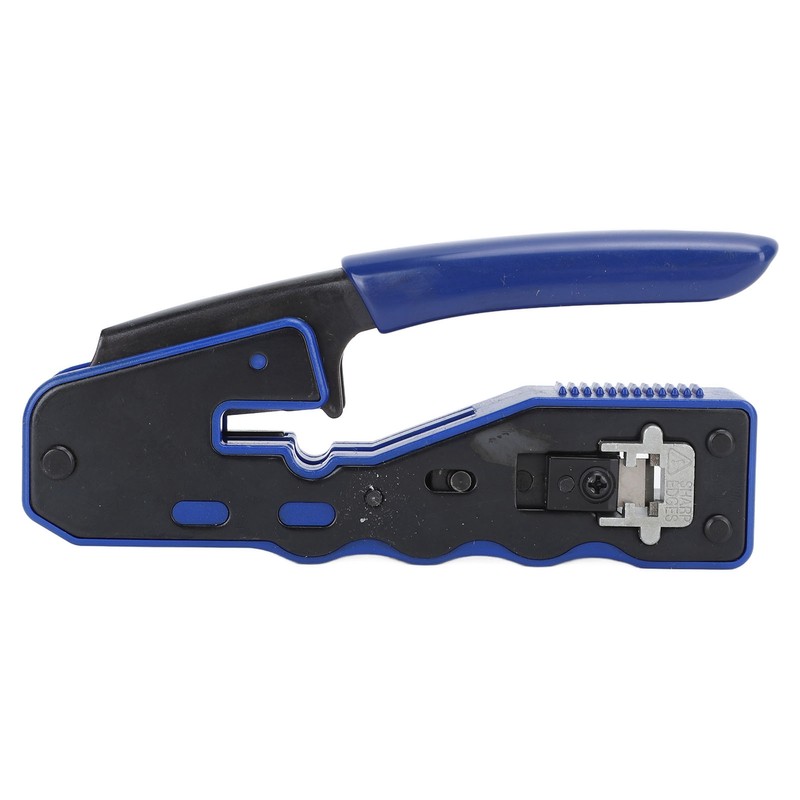 Pass Through Ethernet Crimper RJ45 CAT6 Through Hole Pass Through