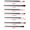 Esforzarse 7 Pieces Eyeliner Brush Set, Precise Gel Eyeliner Brush,