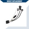 Hihaha Headlights Wiring Adapter for Ram 1500 2500 3500 2013-2018
