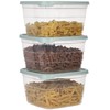 KOTARBAU® 3-Piece Set Food Storage Container with Lid 165 x
