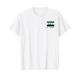 SYRIA FLAG 2024 SYRIAN INDEPENDENCE REVOLUTION FLAG T-Shirt