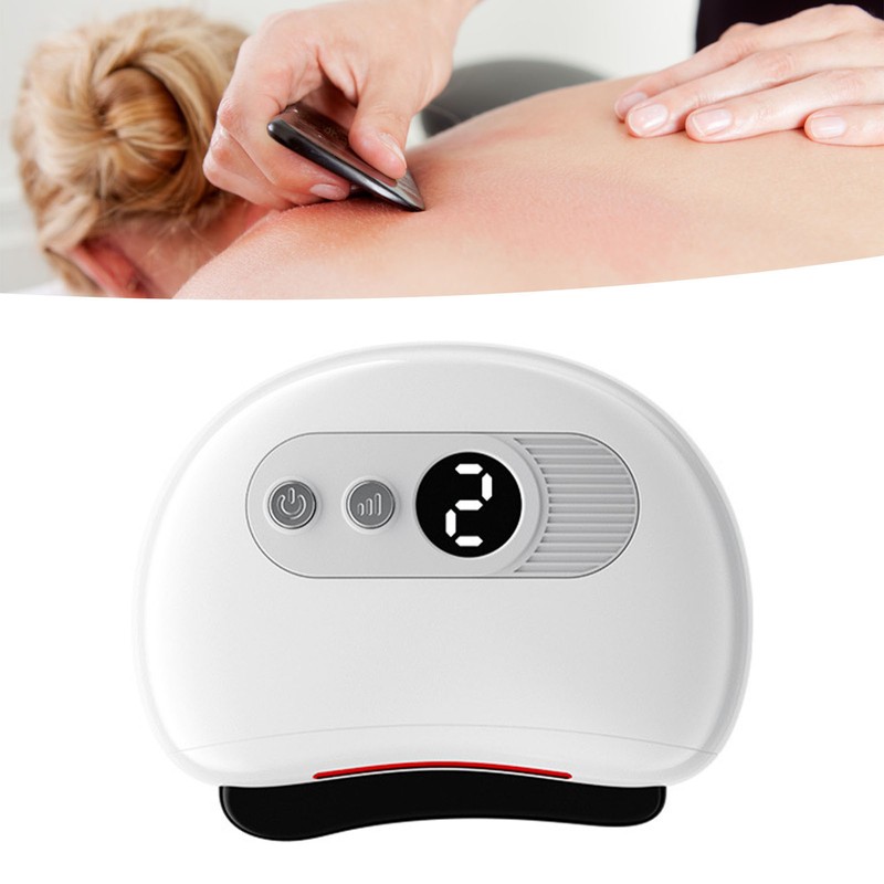 Electric Gua Sha Massager Scraping Sculpt 9 Gears Temperature Heating