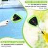 Potchen 8 Pcs Car Windshield Cleaner Tool Kit with Extendable