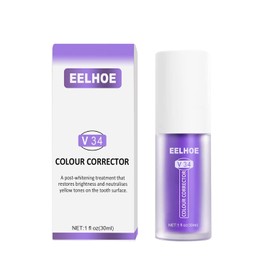 YUHUA - Pasta de Dientes Morada para Blanquear y Limpiar Dientes Sensibles, Correctora de Color V34 (1 Unidad)