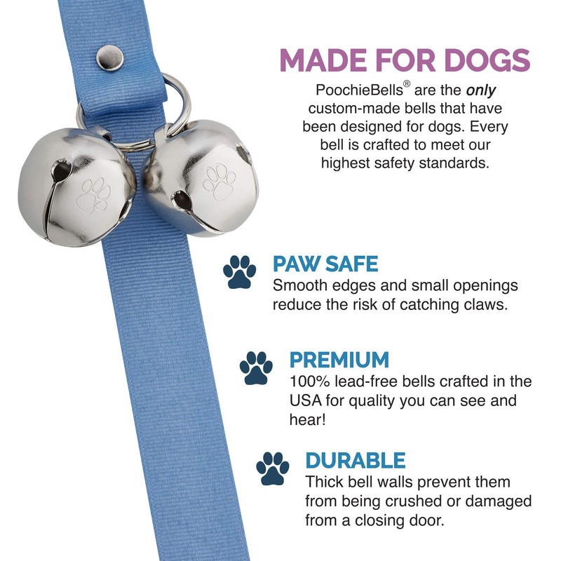 PoochieBells The Original Dog Potty Doorbell, Dog Bells for Potty