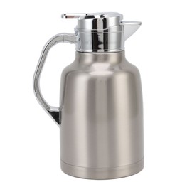 304 Stainless Steel Thermal Tea Pot Insulated Coffee Pot Hotel Restaurant Welcome Pot Silver