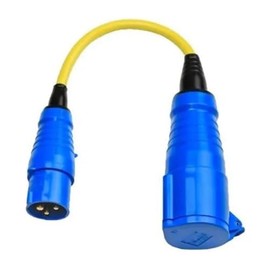 Victron Energy Adapter Cord 16A to 32A/250V-CEE Plug 16A/CEE Coupling 32A
