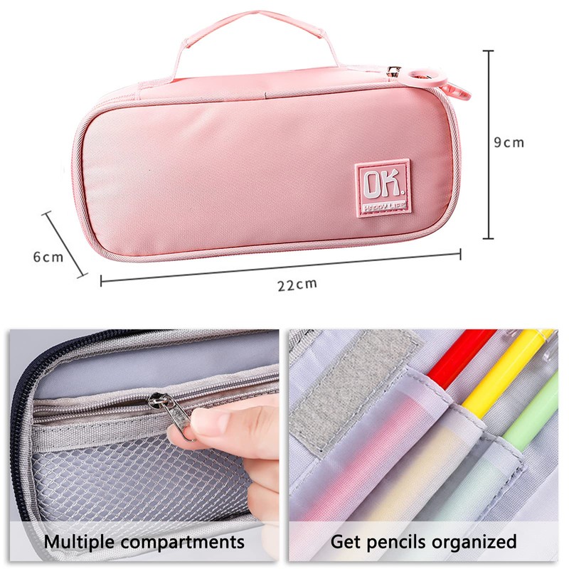LUSIAINA Pencil Case Organizer Large, Big Capacity Pen Case with