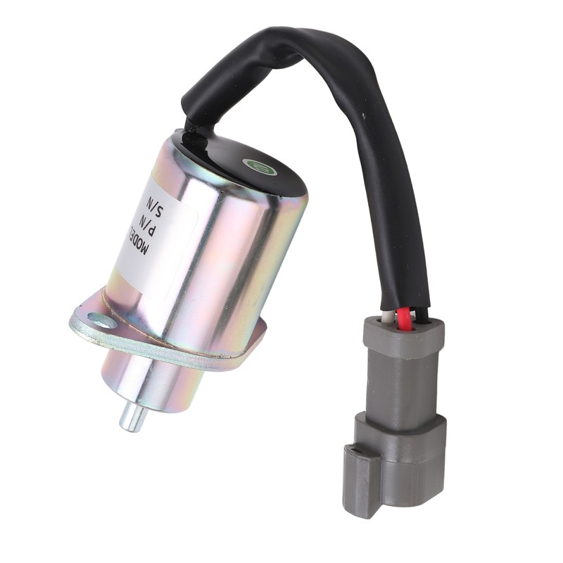 Shut Off Solenoid Valve Fuel Stop Flameout Valve Excavator Accessory