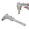 Stainless Steel Mini Vernier Caliper Range 0-50mm Dual Scale 4