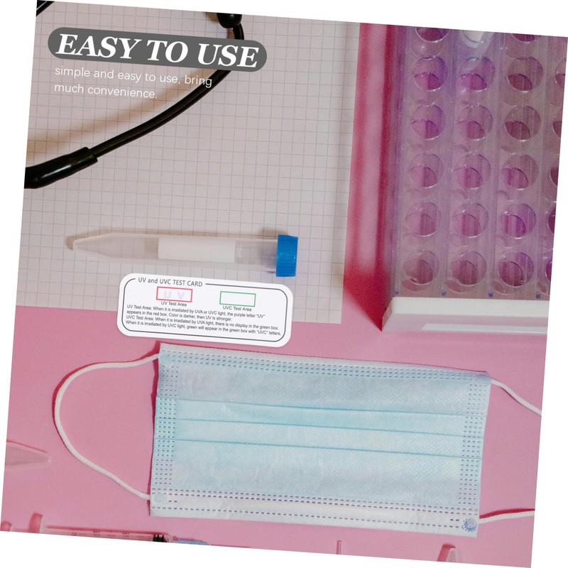 ROMISBABA 20pcs Uv Test Cards for Accurate and Detection Light