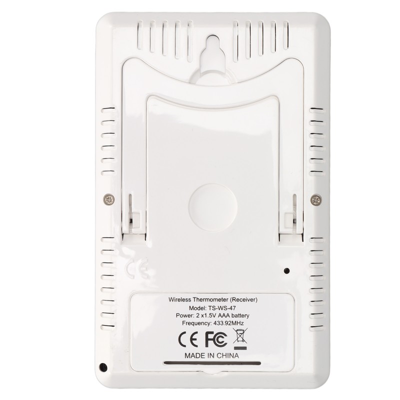 Wireless Electronic Thermometer Indoor Outdoor Home Digital Weather Station Clock