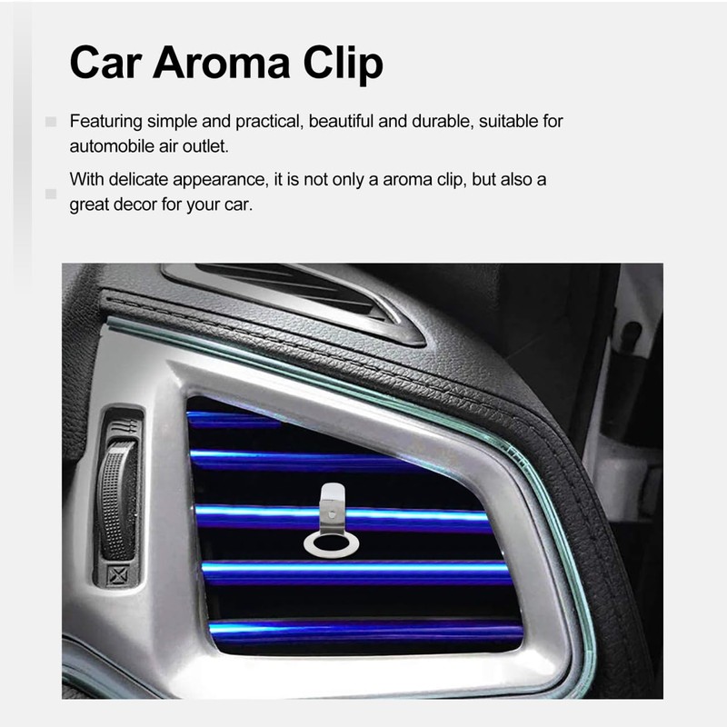 Cabilock Car Aroma Clip Car Air Vent Clips for Bottles