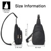 Telena Sling Bag for Women Leather Fanny Pack Crossboday Bags