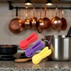 3Pcs Silicone Pot Clip Set, Heat Resistant Spoon Rest and