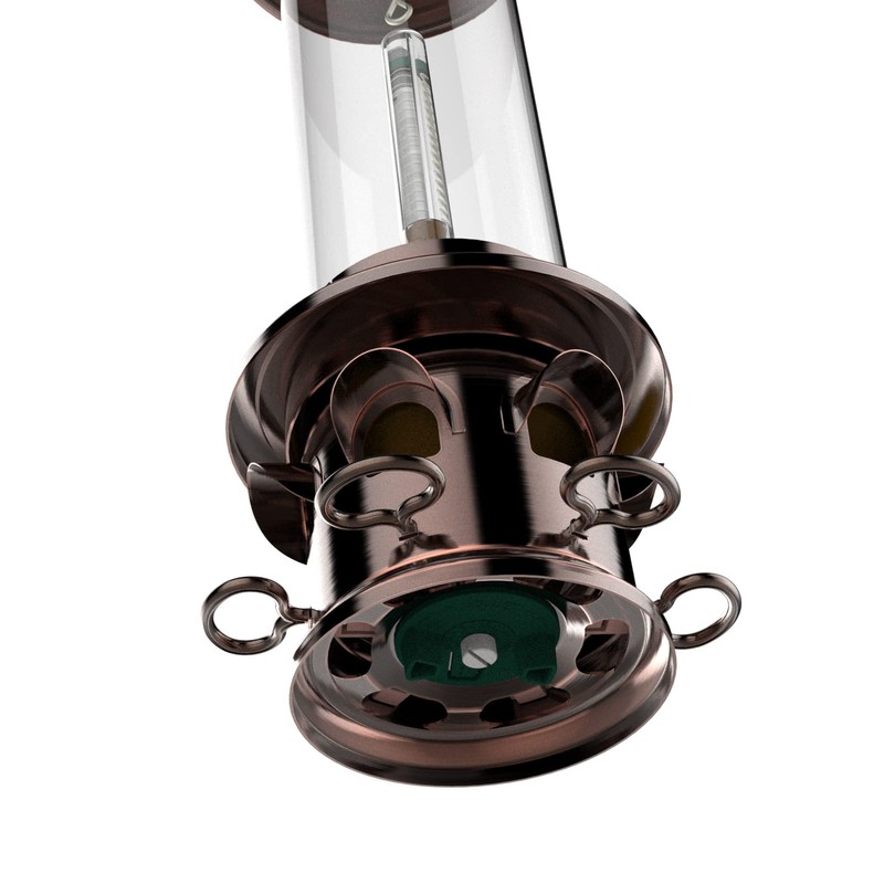 Squirrel-X X5 Bird Feeder, Discourages Squirrels 6 Spring Loaded Perches,