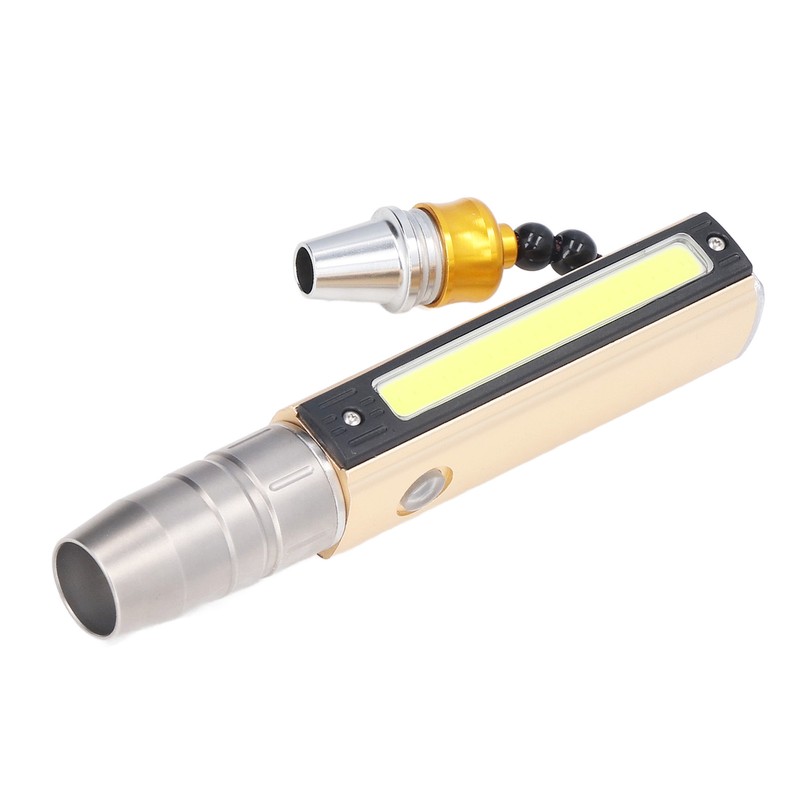 Gemstone Light 3 LED 1 COB USB Charging Aluminium Alloy