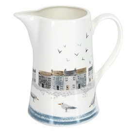 Gisela Graham Coastal Scene Jug, Medium