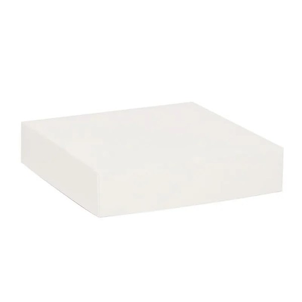 Paper Mart Gift Box Lids for Presents, White Preassembled Lid