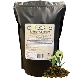 Soil Revival Bloom Booster and Soil Conditioner Pellets. Bat and Seabird Guanos with Rabbit Manure, Worm Castings, and Alfalfa Meal. 3.5lb Bag