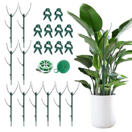 10pcs Stackable Monstera Plant Support,Plant Stakes for Indoor and Outdoor Plants Use,for Garden Stakes for Pothos, Philodendron & Vine Plants