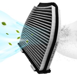 Freairpilot Filtro de aire de cabina Fresh Breeze con bicarbonato de sodio Arm & Hammer, 2048300018 para vehículos Benz seleccionados, 1 unidad