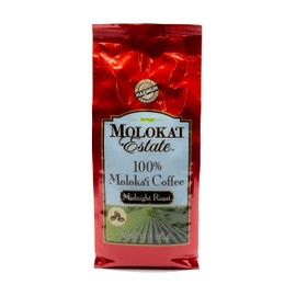 Molokai Estate 100% Moloka'i Coffee - Midnight Roast Whole Bean 1.5 lb