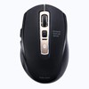 Sanwa Direct 400-MA125BK Bluetooth Mouse, Silent, 5 Buttons, Back/Forward Buttons,
