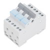 Dual Power Manual Transfer Switch DIN Rail Mount 3P Interlock