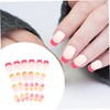 Healvian 24pcs Women Press-on Nails Fake Nails for Women Glue-on