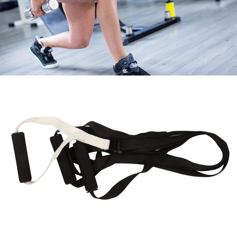 Suspension Trainer Door Attachment Fitness Stretcher Strap Anti Slip Adjustable
