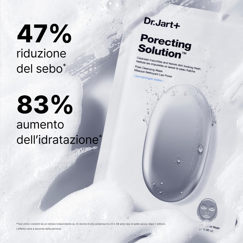 Dr.Jart+ Dermask Porecting Solution Face Mask - Maschera Viso in