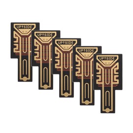 VOCOSTE 5pcs Cell Phone Patch, Portable Cell Phone Signal Sticker, Convex Mobile Phone Stickers Signal Patch, Cell Phone Signal Patches for Enhance Your Mobile Phone, Black