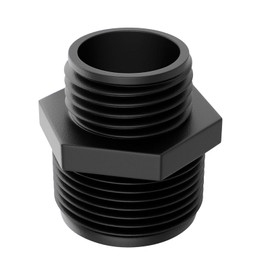 YOSUPV Compatible with Little Giant GH-1, 1-Inch MNPT x 3/4-inch Male GHT Garden Hose Reducer/Adapter for Utility, Pond or Hydroponic Pumps with 1-inch FNPT Discharge, 599030