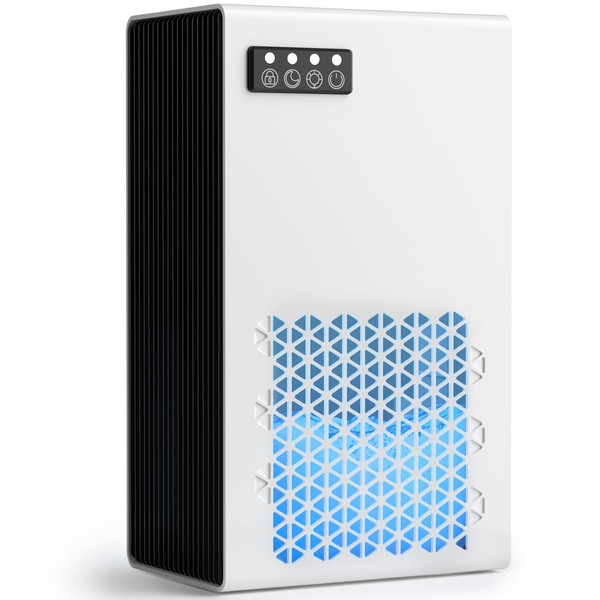 FancyBark Dehumidifiers for Home, 99oz Water Tank Dehumidifier for Bedroom