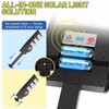 Solar Lights Outdoor Waterproof 4 Pack, Flood Lights Motion Sensor