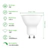 Yiahin GU10 LED warm white | GU10 LED lamp |