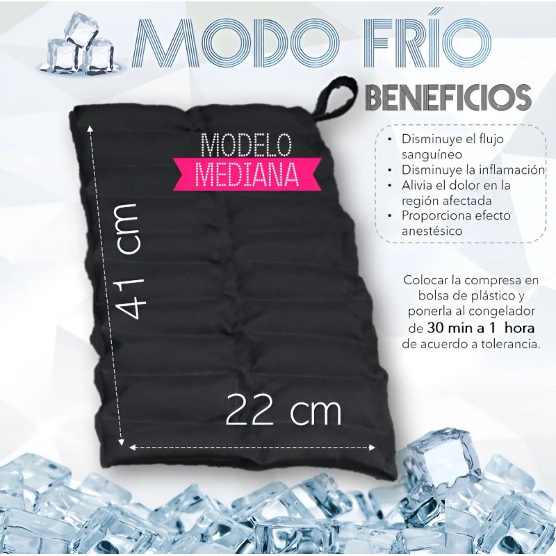 Compresa De Semillas Con Aroma-cojín Terapéutico Mediana