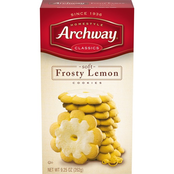 Archway Archway Cookies, Soft Frosty Lemon Cookies, 9.25 Oz