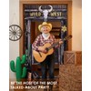 HAYVAN Foldable Western Party Decorations, 7 Pieces Western Decor