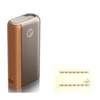 Glow Hyper Plus Main Unit Starter Kit Gold and "Free Use Message Card" (Gold x Coral Orange)