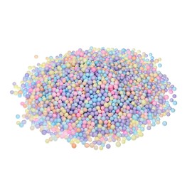 MECCANIXITY Foam Beads Foam Balls 4-6mm for Wedding and Party Decorations, Tiny Packing Balls, Arts DIY Crafts Supplies (Multicolored,1 Pack Approx 1250pcs)
