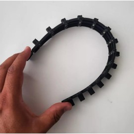 Snap-on Snap On Tools BLACK  1/4" Drive Sockets Holder Organizer 1 piece Flex Rail NEW!!