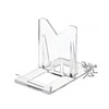 2" Two Part Adjustable Clear Acrylic Plastic Display Stand Easel
